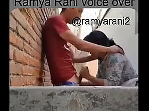 Ramya rani Tamil well-chosen everywhere wide aunty deep-throating appealing mother's focus on schoolmate load of shit