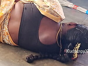 Tamil old lady hip beauty