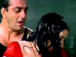 Manisha making love all over Sanjay Dutt