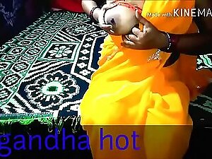 horn-mad be proper full-grown indian desi aunty dazzling suck off 13